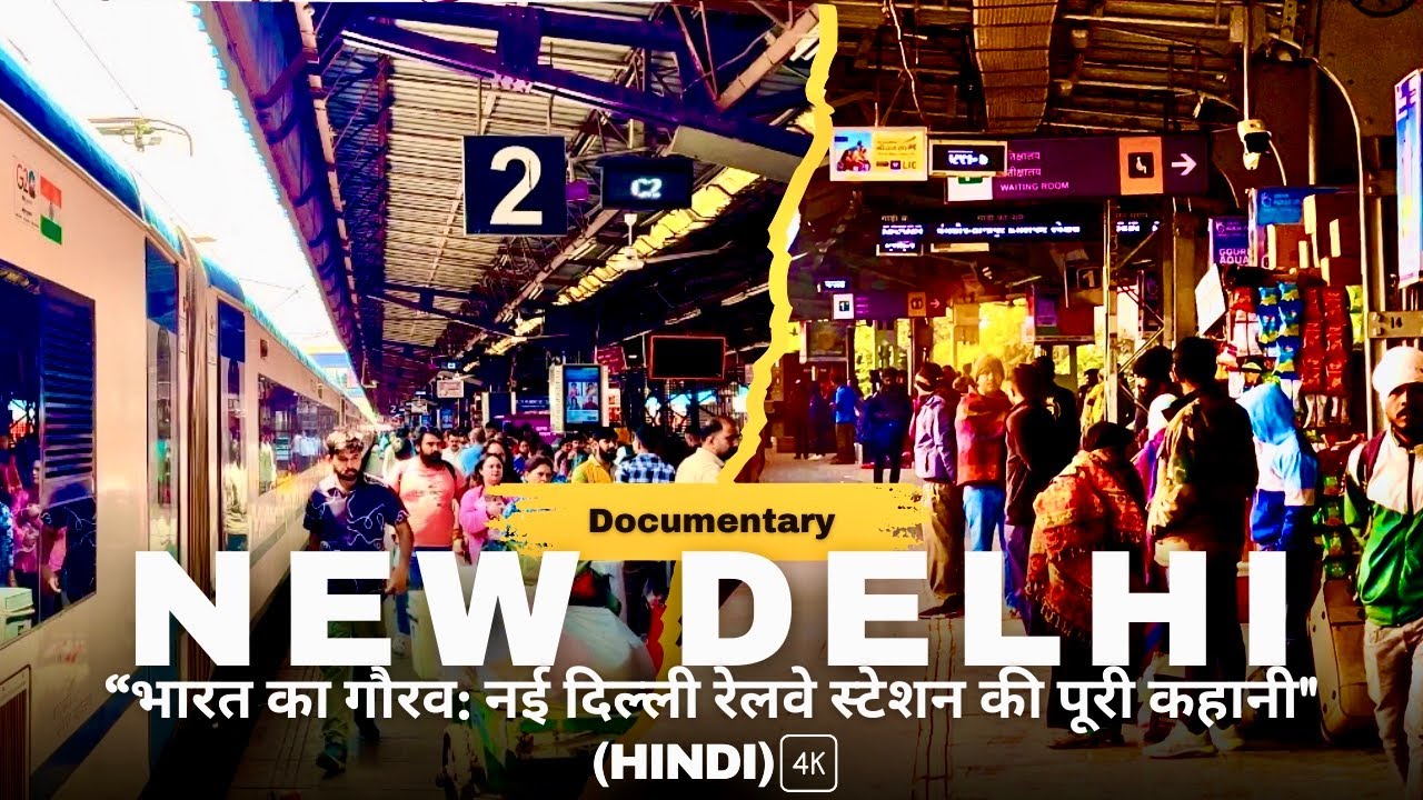 New Delhi Railway Station (Documentary Film) | Cinematic