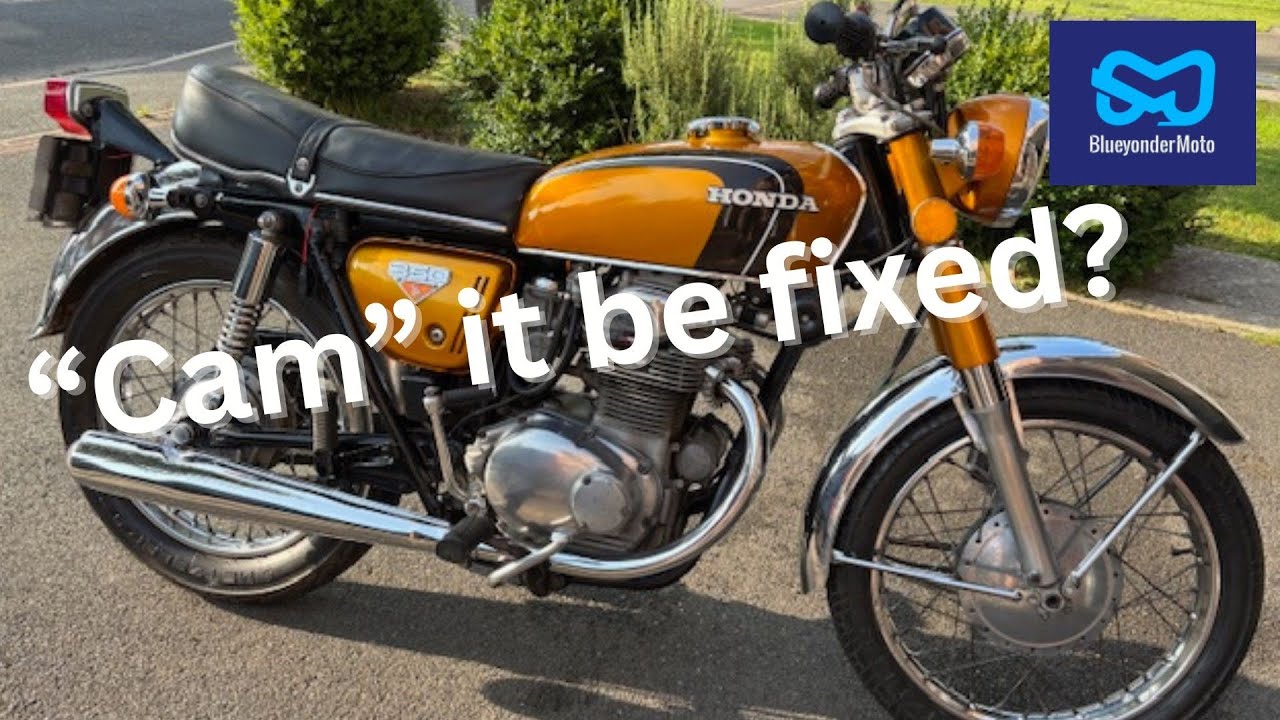 Классический фейл на мотоцикле, Honda CB350