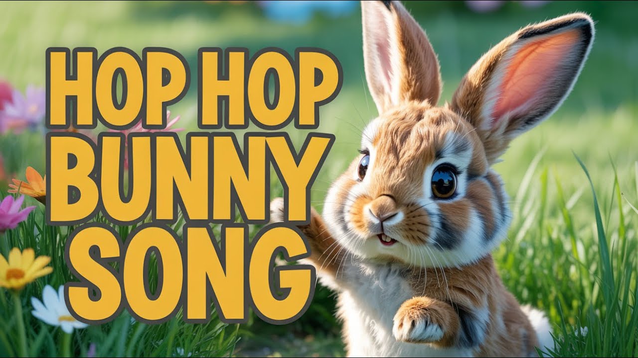 Happy Bunny Kids Song | Funny Rabbit Nursery Rhyme and Educational Bunny Music for Fun