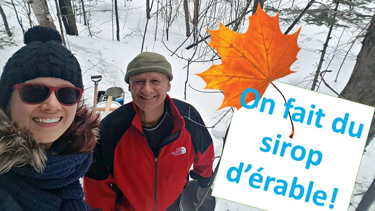 Comment on fait du sirop d'érable artisanal en FRANÇAIS QUÉBÉCOIS FACILE