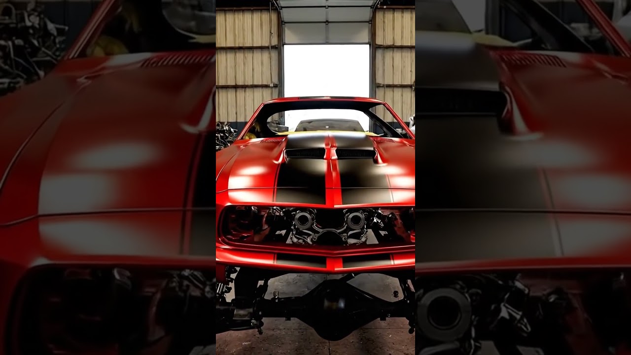 Classic Muscle Car Full Chassis-Up Customization | Resotred Garage 