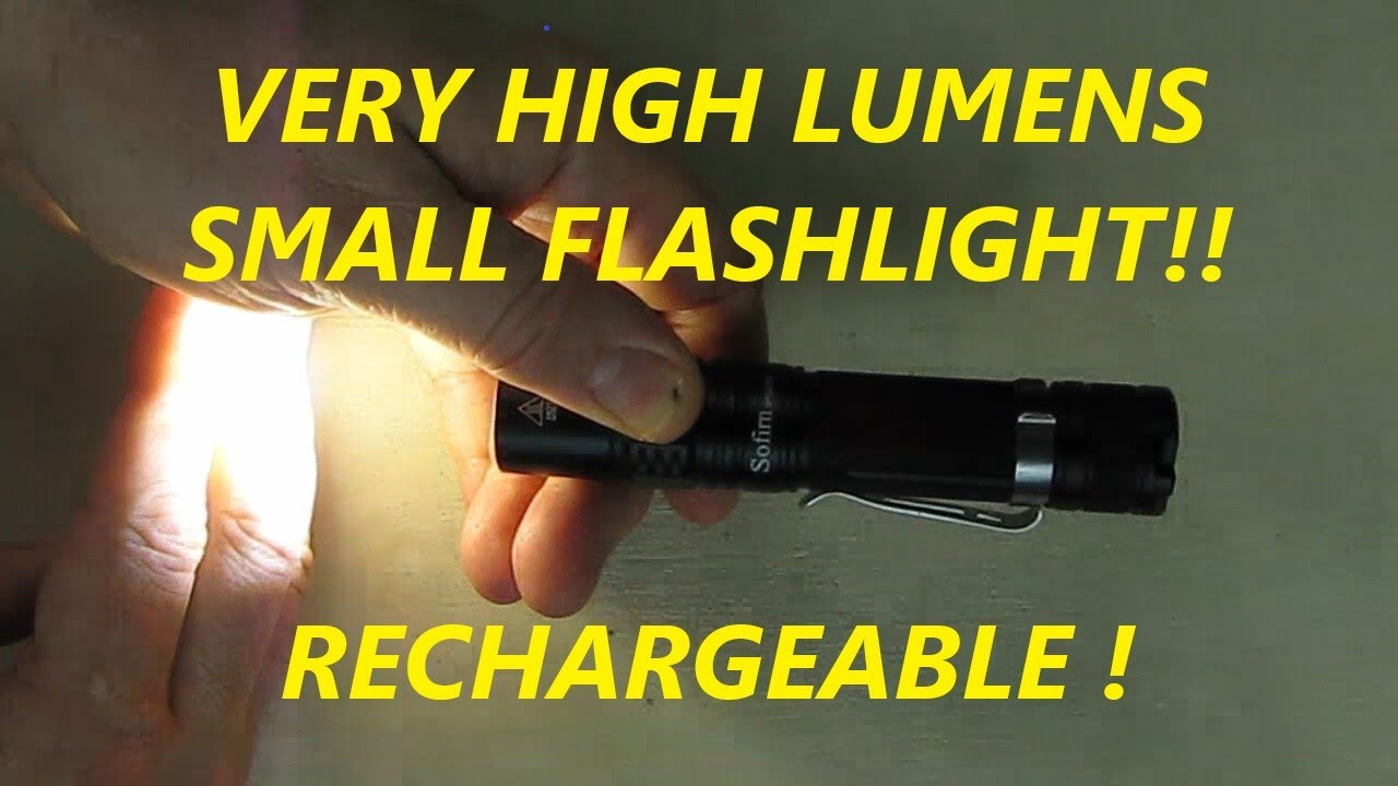 HIGH QUALITY Rechargeable Flashlight Sofirn SP32A High Lumens Rechargeable Battery REVIEW