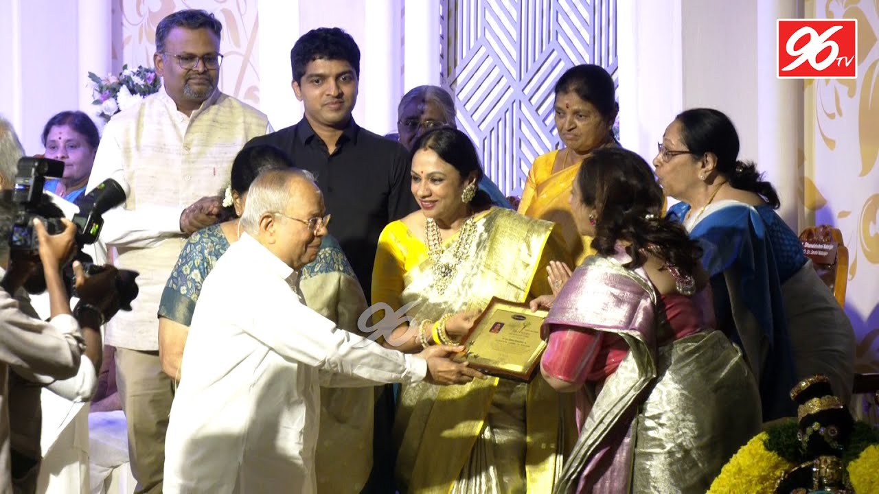 Sri Krishna Sweets “Salute to Mothers” Event | Sivasankari, Prof Dr Kamakoti,  Murali
