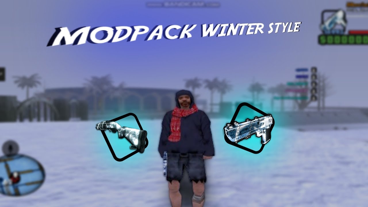 GTA SAMP HIGH FPS WINTER🥶🥶 MODPACK FOR ANDORO