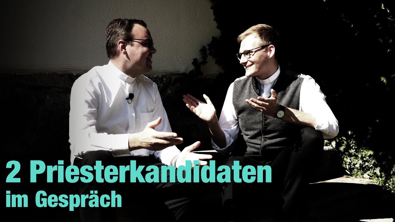 2 Priesterkandidaten im Gespr&auml;ch