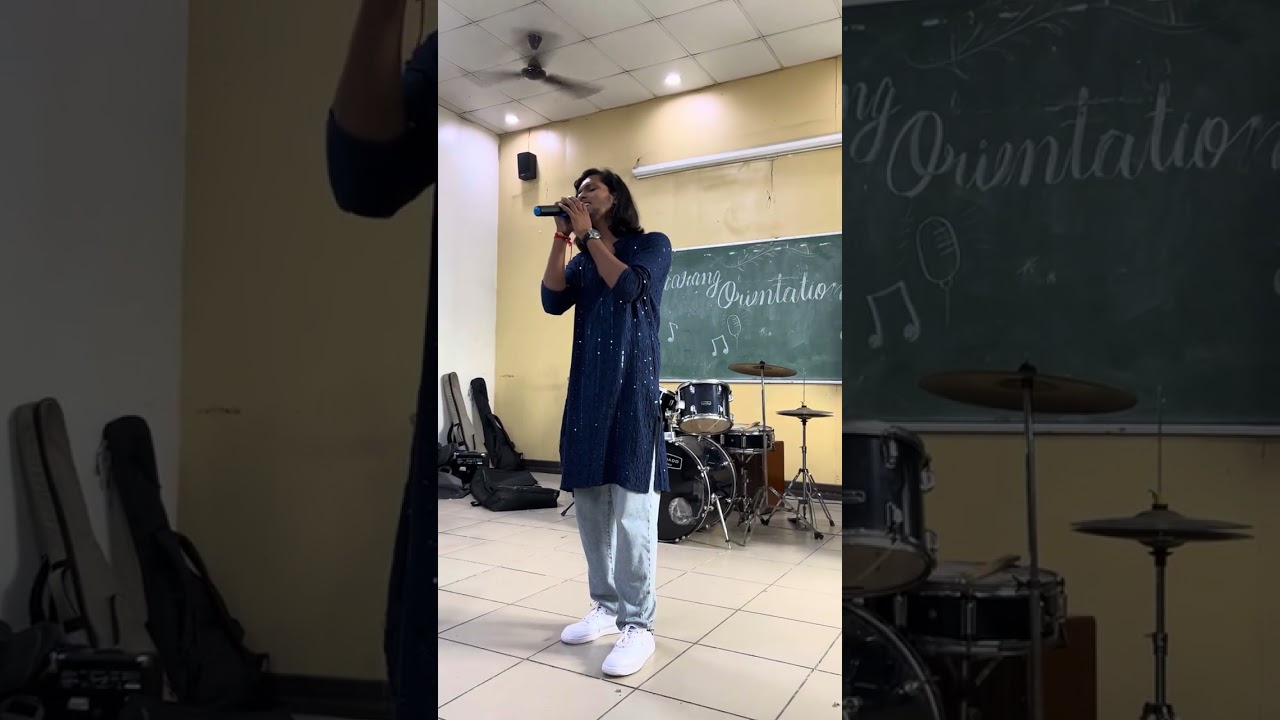 I Sang For My Fresher Juniors | Arsd College Performance | Tum hi ho song | Delhi University | 2025