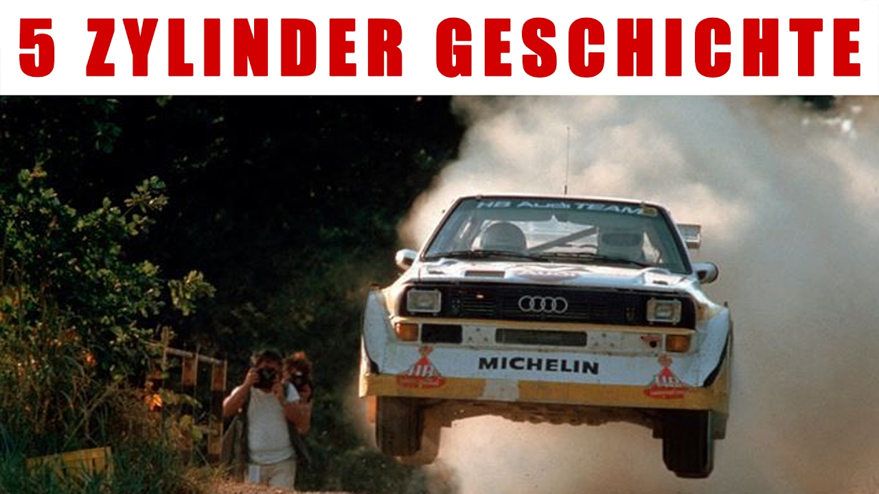 Die Geschichte des Audi 5 Zylinder Motors
