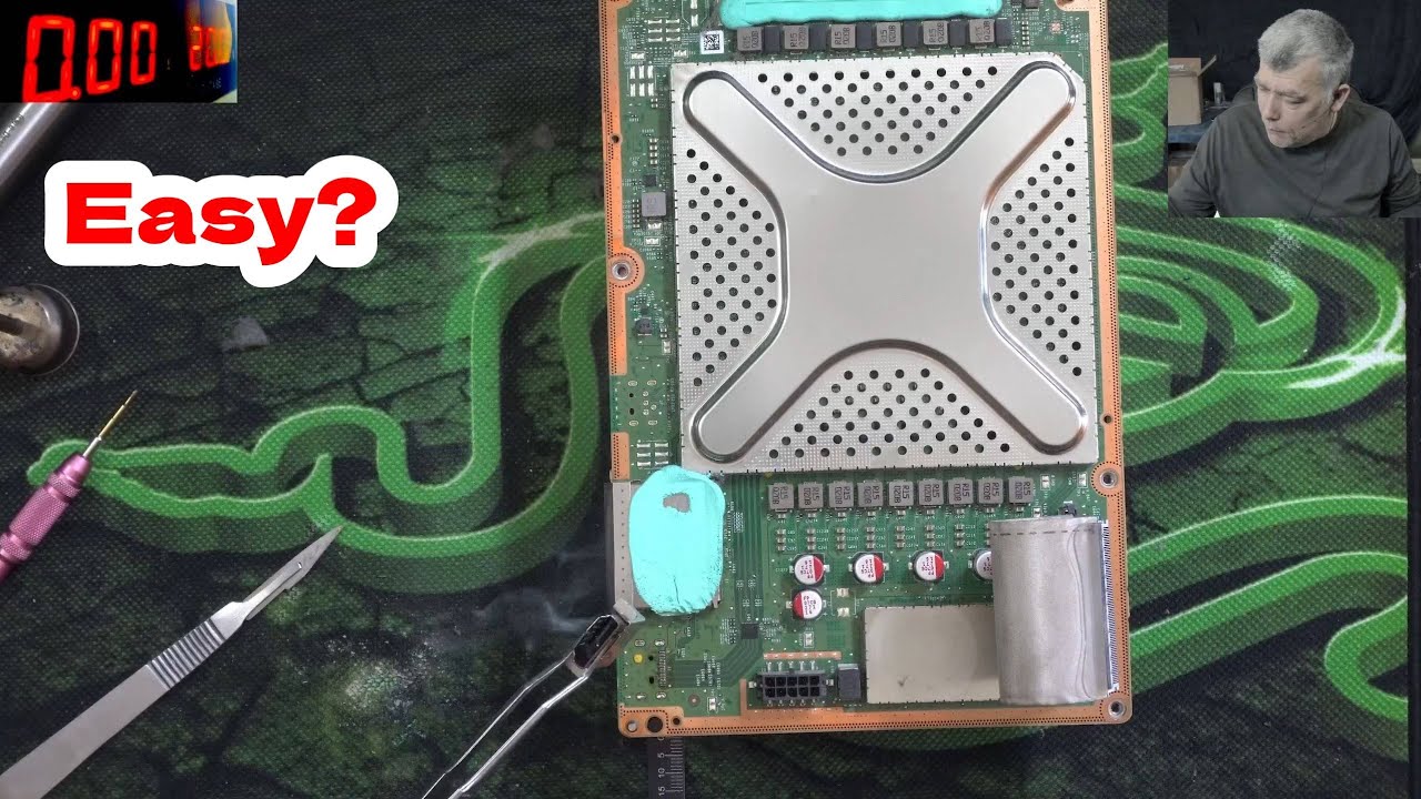 Xbox Series X - my way to replace the HDMI port, the safe way