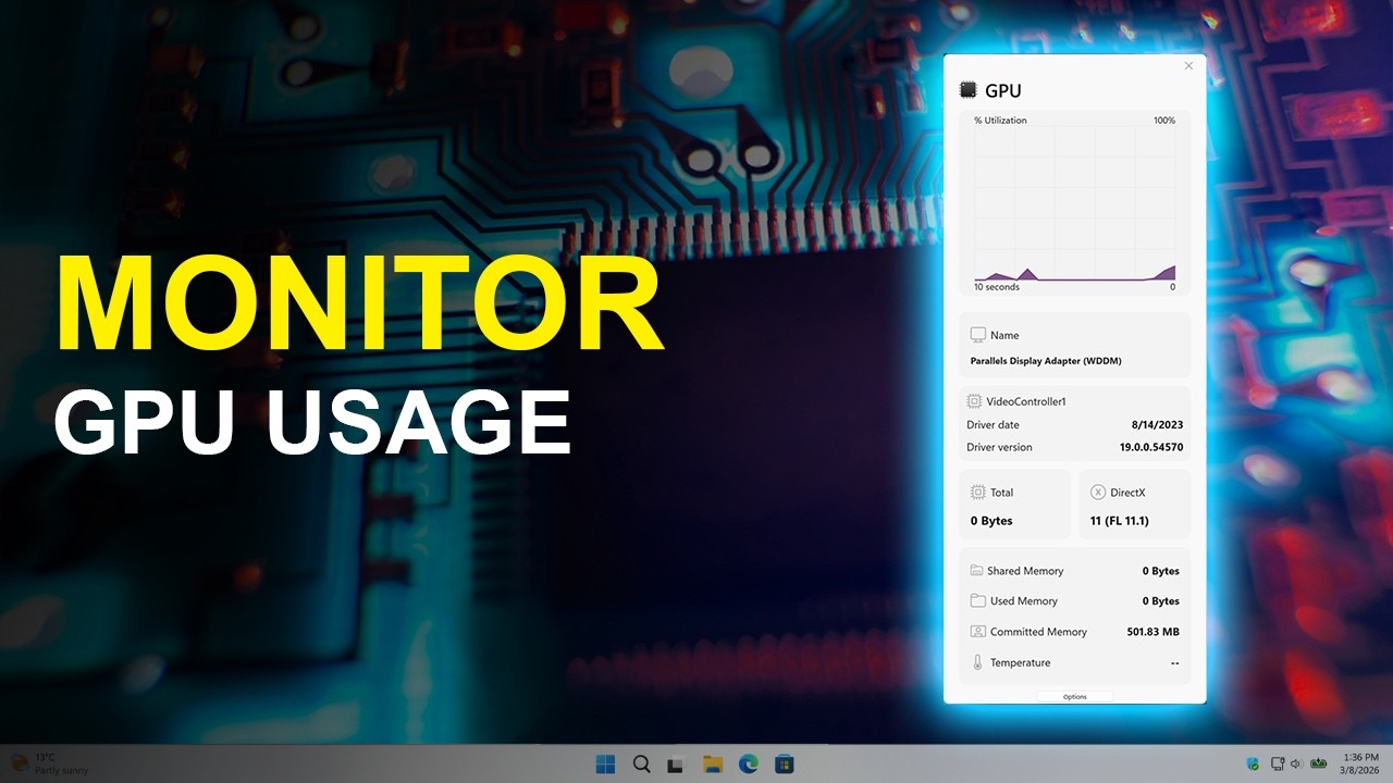 Monitor your GPU with GPU Check Windows application!