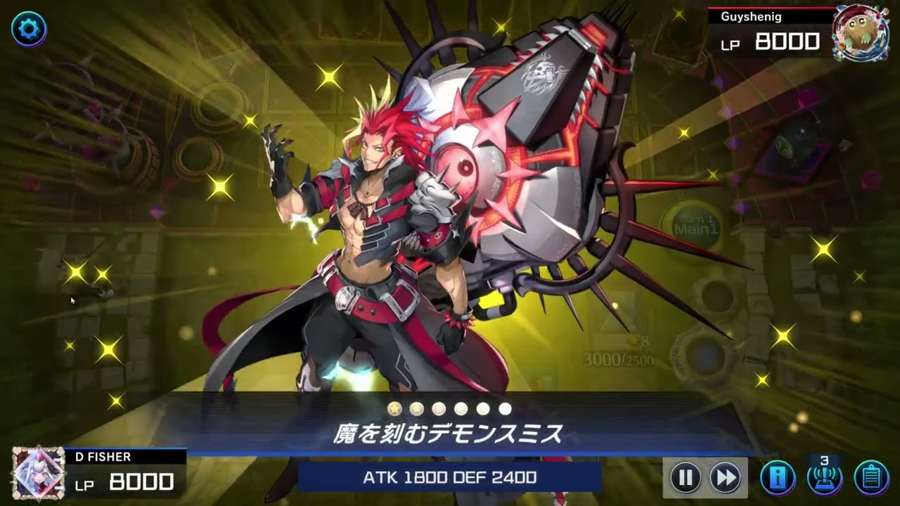 [Seaon 46 DIAMOND] 刻まれし魔ジェムナイトティアラメンツ  VS アザミナ(刻魔寶石騎士壹世壞 VS 聖徒)
