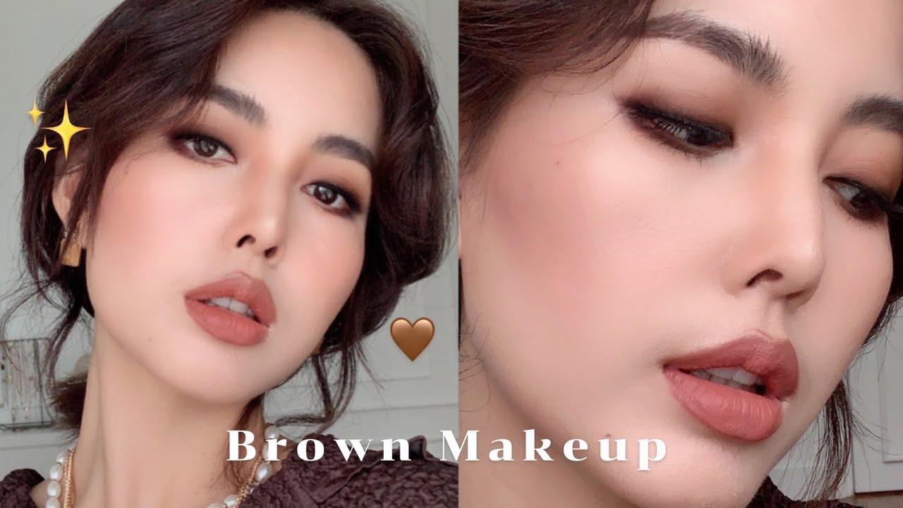 Brown makeup ✨🤎 แต่งหน้าเผยผิวโกลว์ พร้อมโกทุกสถานการณ์ l Bew Varaporn