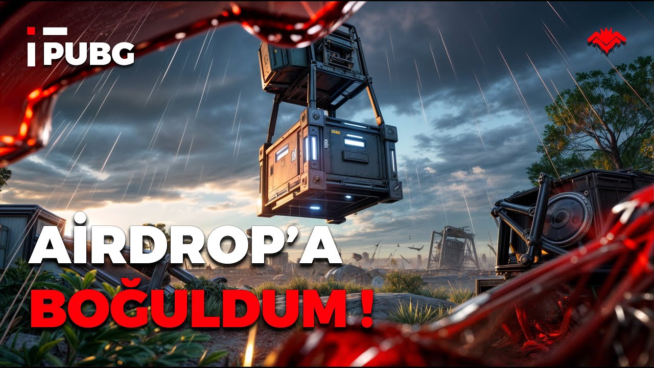 AİRDROP'A BOĞULUP HERKESİ VURDUM! - #PUBG #SOLO