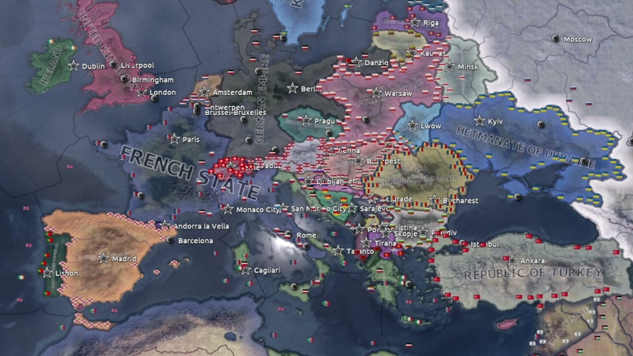 Max Research Czechoslovakia (HOI4 TIMELAPSE)