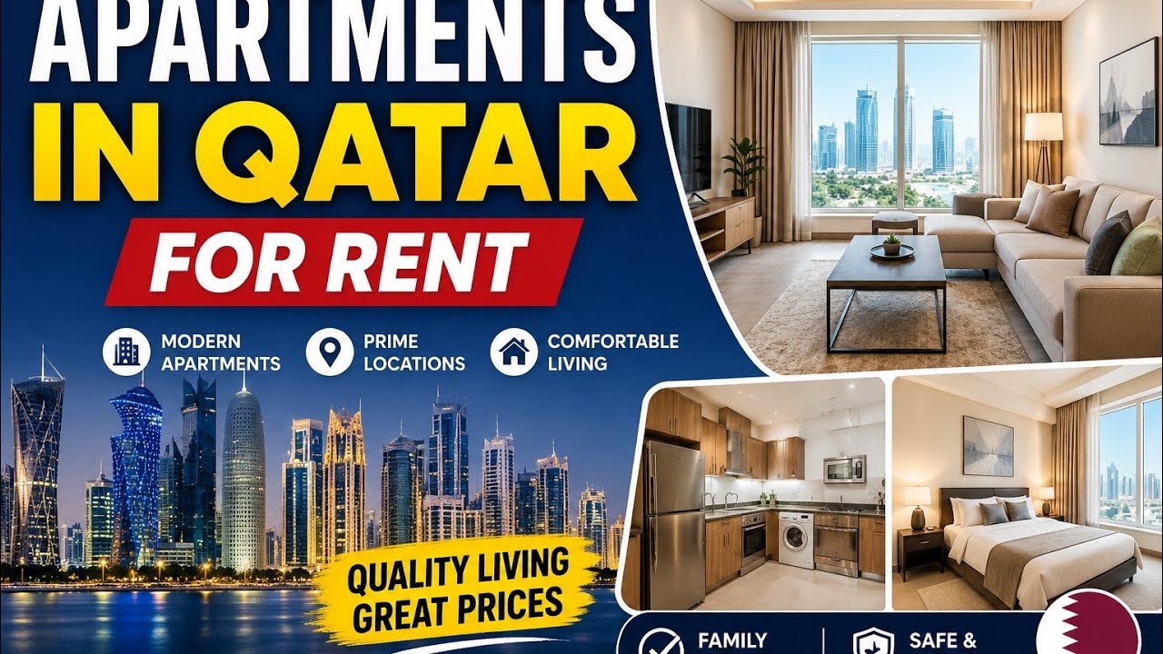 Apartments in Qatar! Holiday Villa Residence! Rent|#apartments #qatarvlog #qatarlifestyle #holidayin