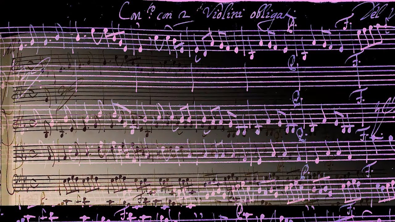 VIVALDI | Concerto con 2 Violini obligati | RV 515 in E♭ major | Original manuscript