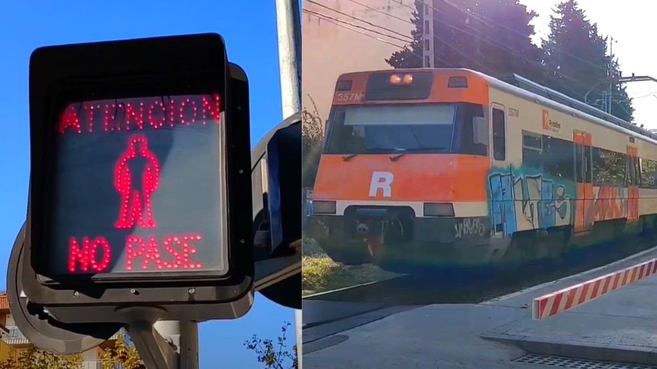 Salou Railway Crossing, Catalonia