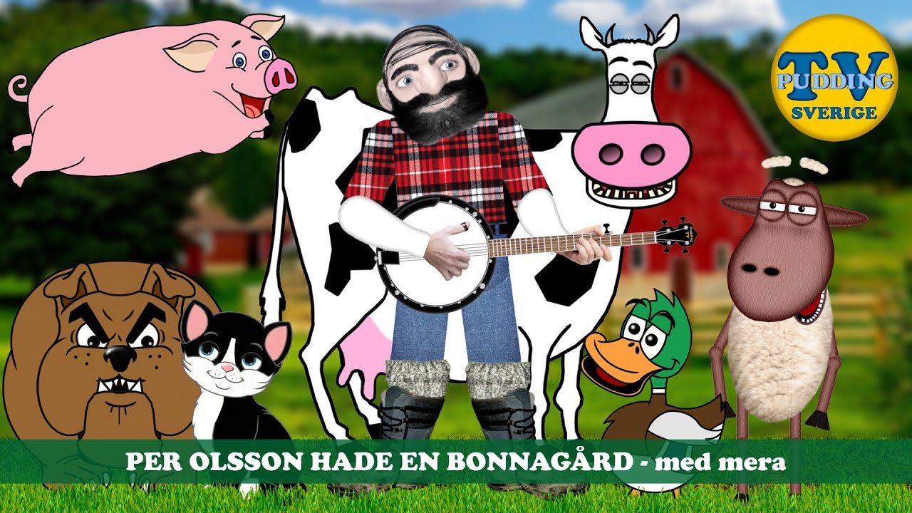 Per Olsson hade en bonnagård - med mera | Svenska barnsånger - 30 min MIX