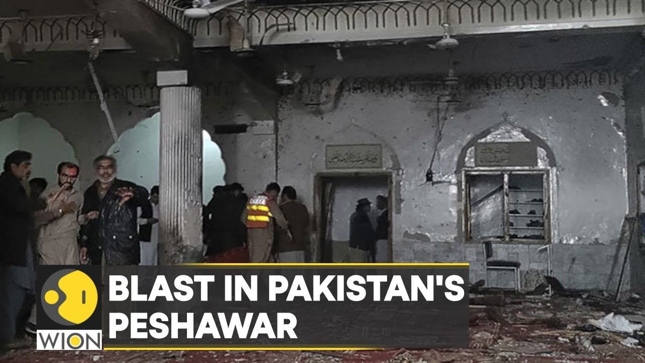 News Alert: Blast at a mosque near Pakistan's Peshawar police lines, rescue operation on | WION |