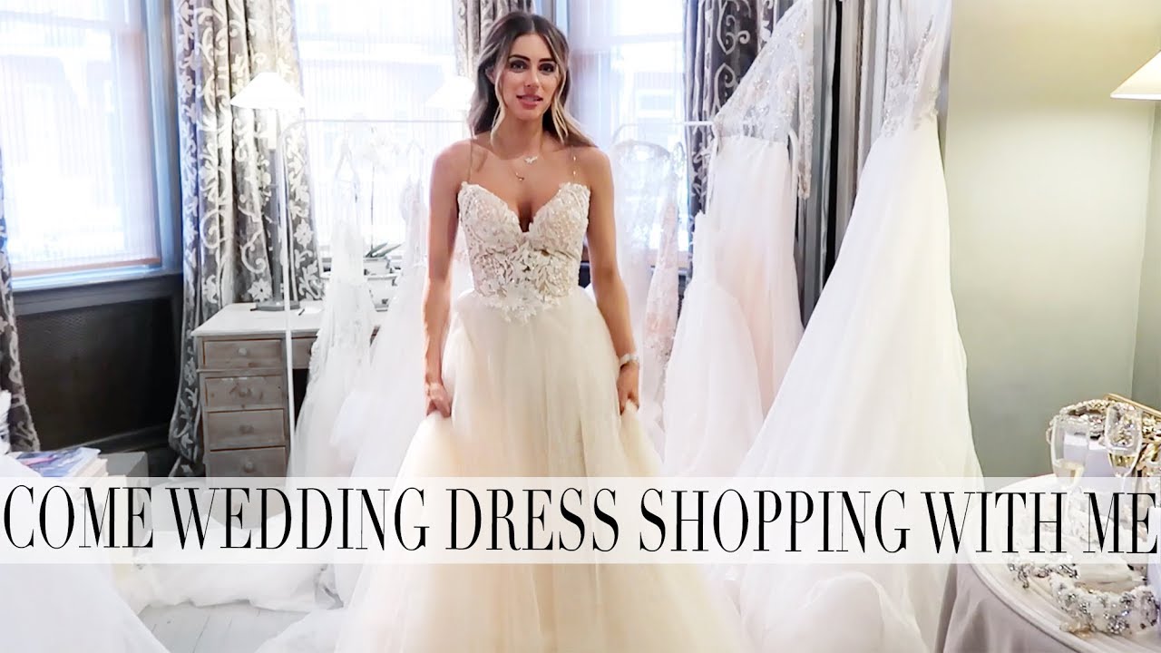COME WEDDING DRESS SHOPPING WITH ME & BRIDAL SKINCARE | Lydia Elise Millen