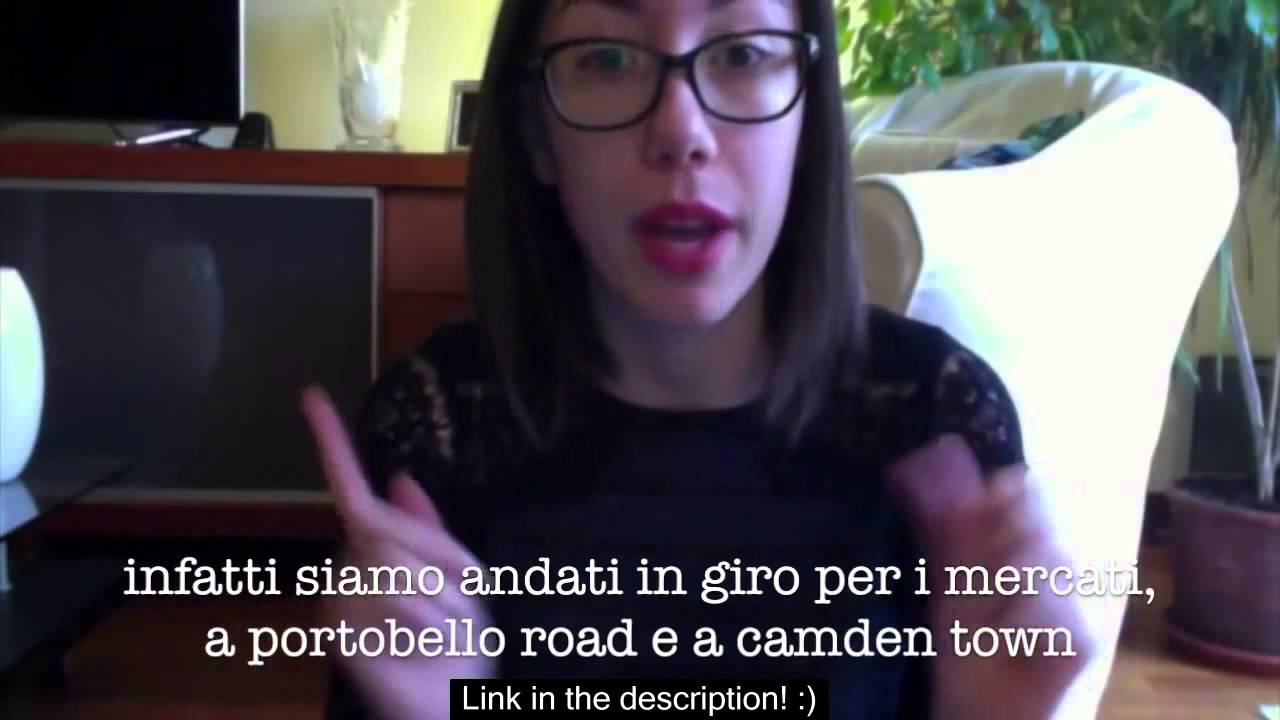 Chitchat in Italian (with subtitles) - Learn Italian with Lucrezia