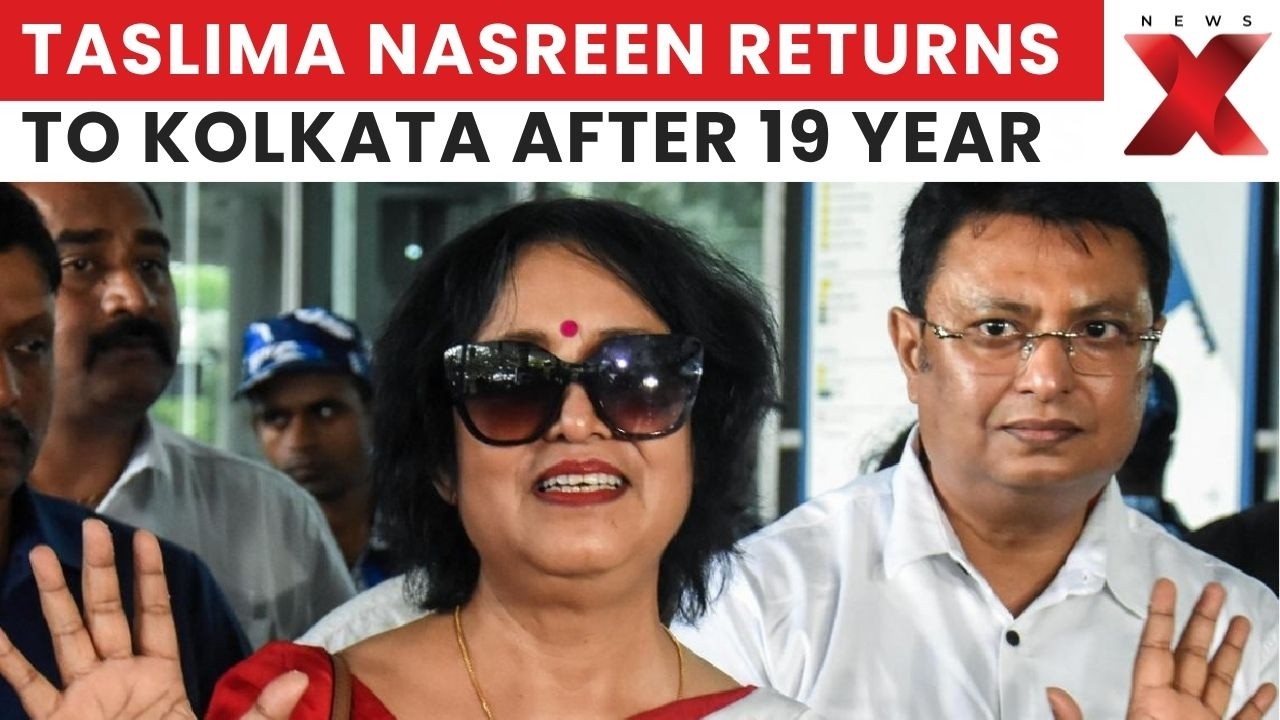 Taslima Nasreen Honoured In Kolkata Nearly 19 Years After Leaving West Bengal