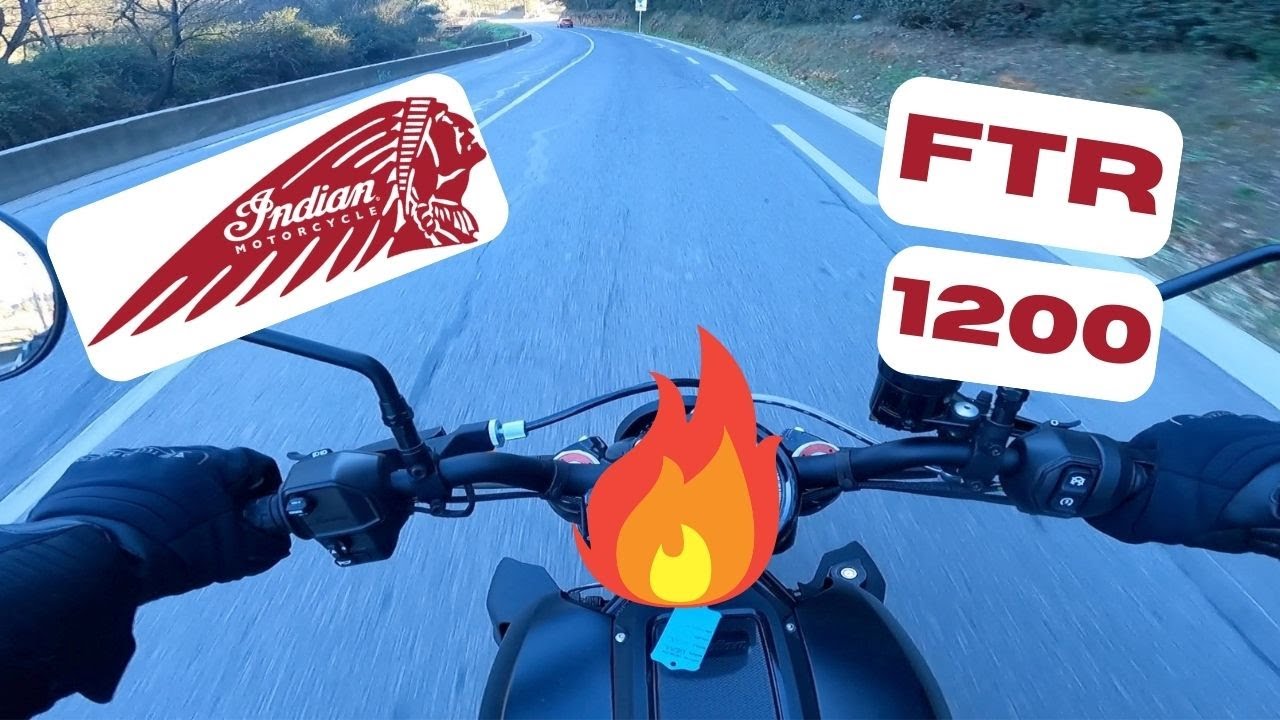 Essai Indian FTR 1200🇺🇸🔥: Un couple de tracteur 🚜😁
