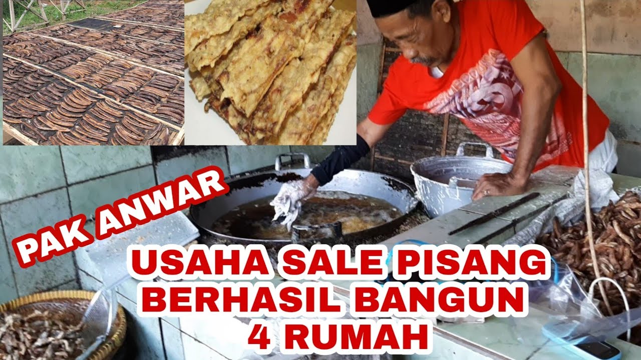 IDE BISNIS: Meraup Untung Dari Usaha Sale Pisang, Usaha Bertahan Hingga 30 Tahun Lebih
