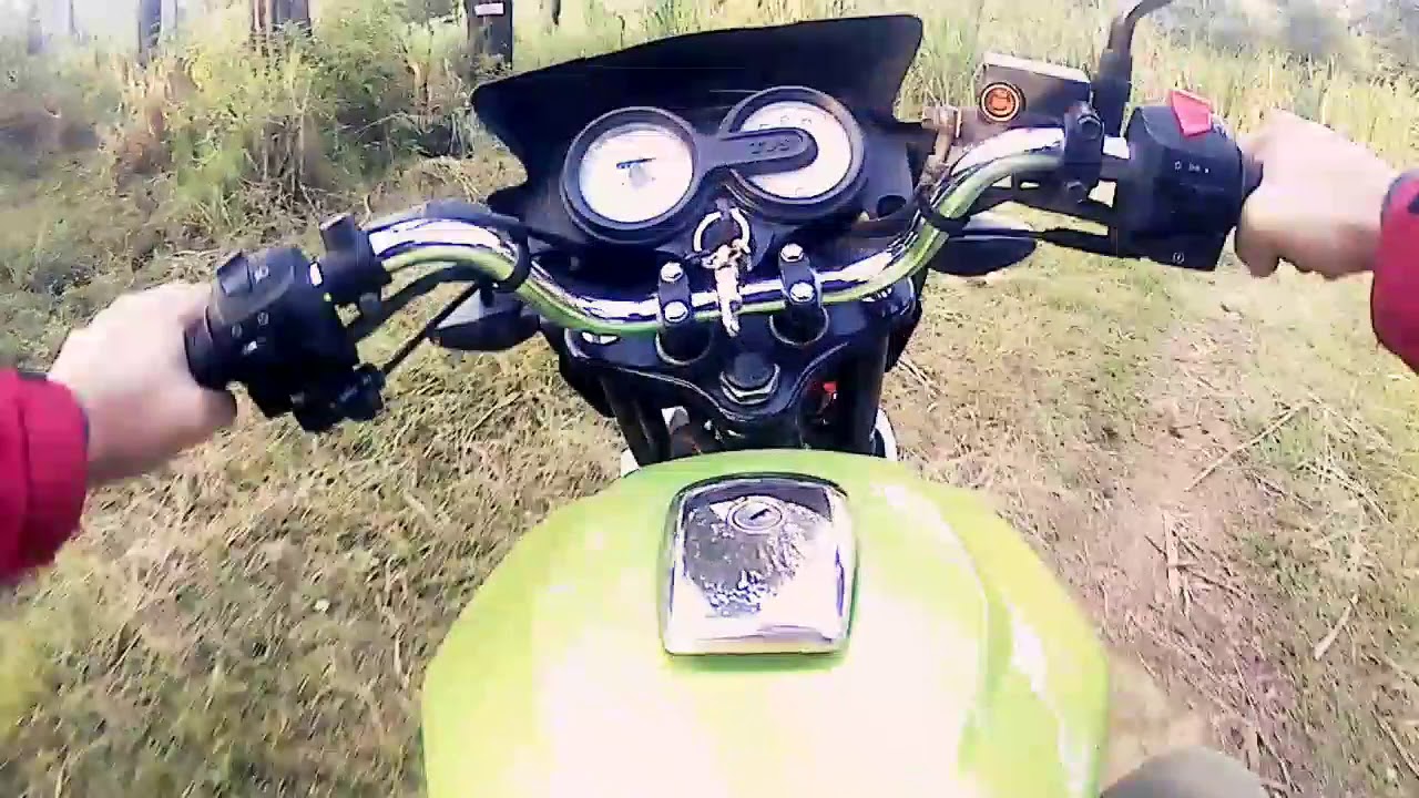 TVS MAX 125 semiTrail dibawa Trabas, Enak...Tapi sayang.....
