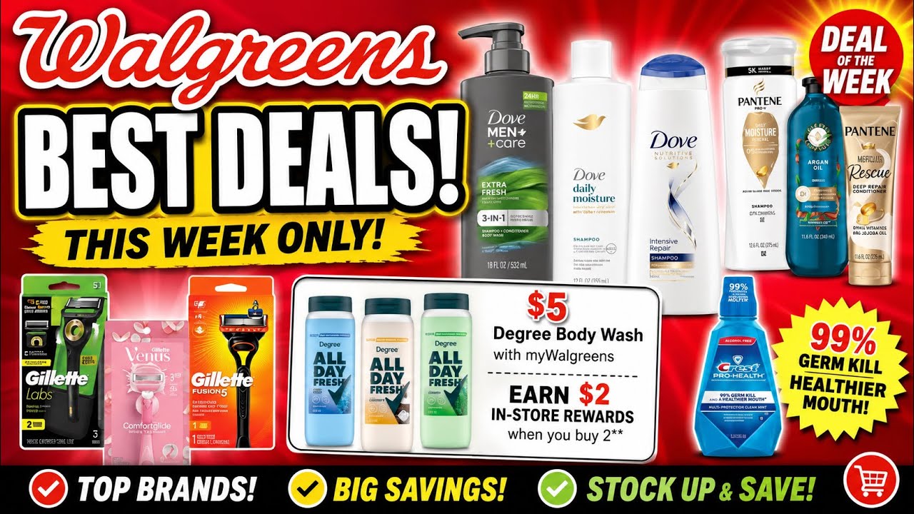 💰 Выгодное предложение в Walgreens! Получите 10$ на счет при покупке от 50$! #акцииwalgreensнаэто...
