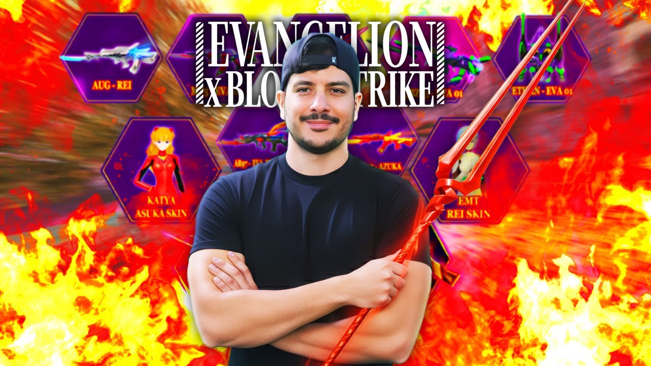 LOS SKINS MÁS ROTOS del EVENTO EVANGELION 😈🔥