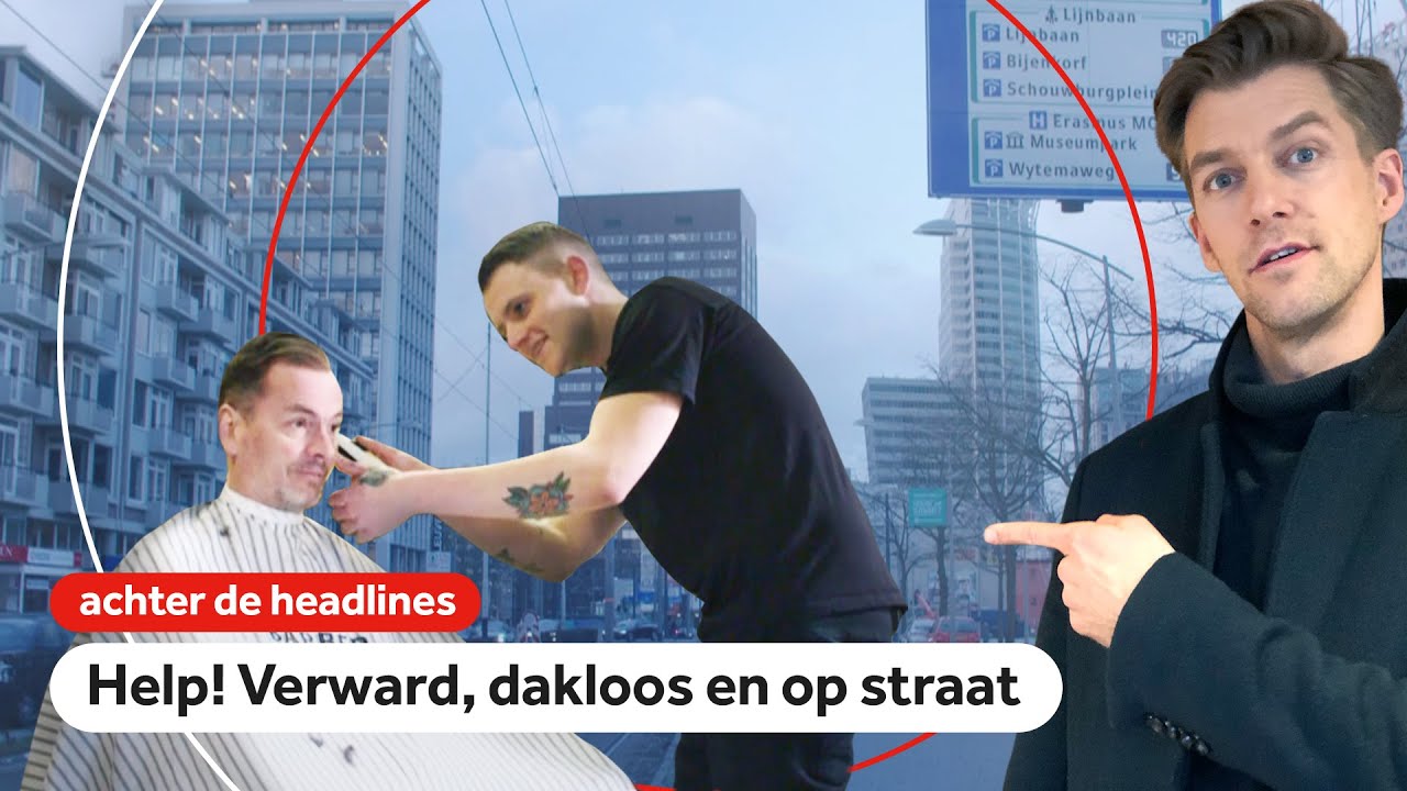 Wie is toch die 'verwarde man’ (m/v) op straat? | Achter de Headlines | NOS