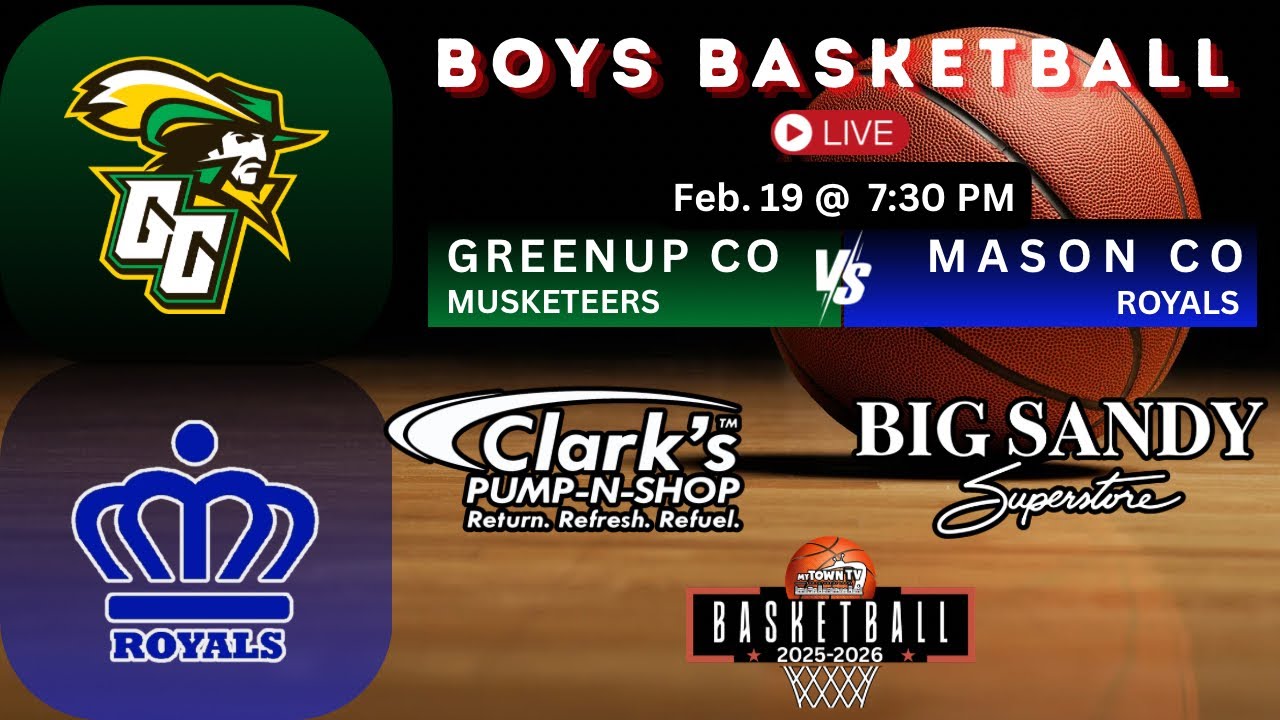 Boys Basketball - Mason County @ Greenup County