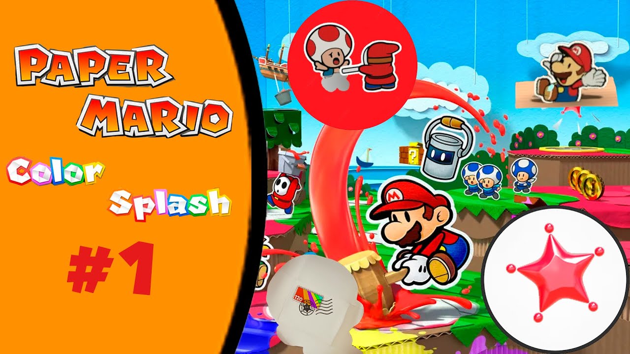 La chupada de Puerto Prisma | Paper Mario Color Splash #1