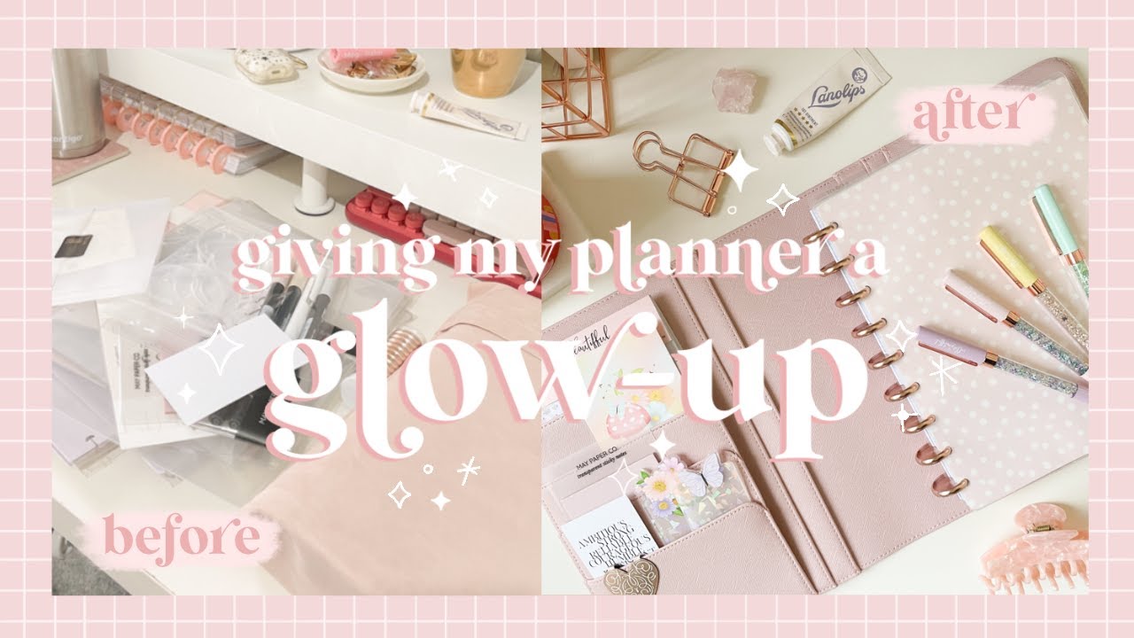 giving my planner a glow-up! ✨ (ft. a stationery haul and notiq cover unboxing!)