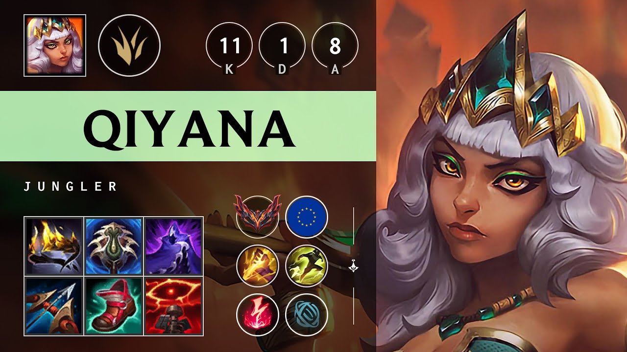 Qiyana Jungle vs Viego - EUW Grandmaster Patch 25.05