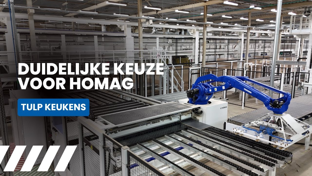 Tulp Keukens rekent op innovatieve productiecapaciteiten met HOMAG en OPTIMAT Group