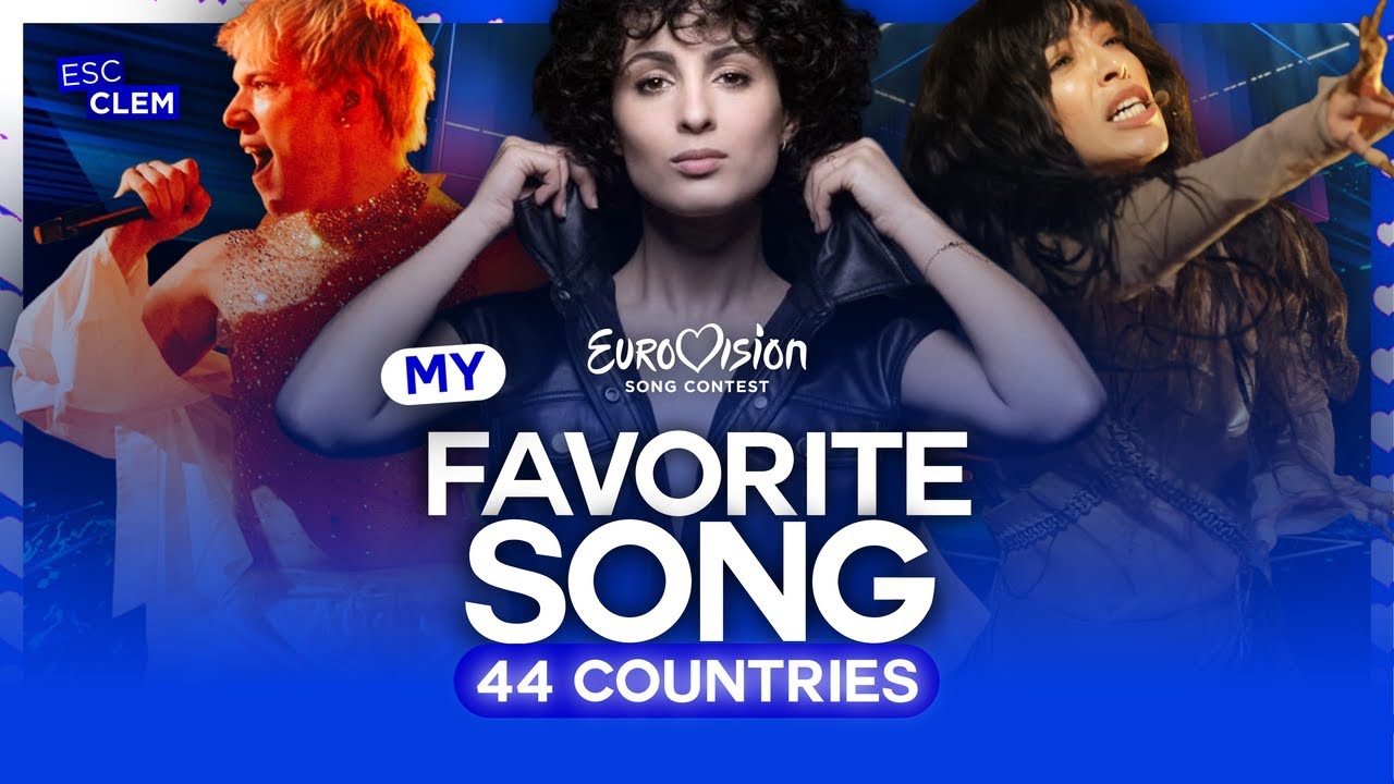 ⭐ Eurovision | My FAVORITE Song From Each Country (2016–2025)