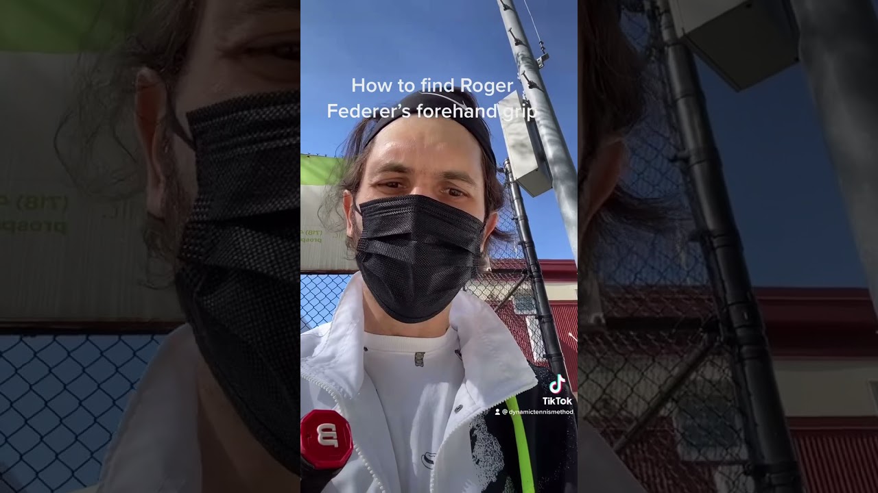 How to find Roger Federer&rsquo;s Eastern Forehand Grip