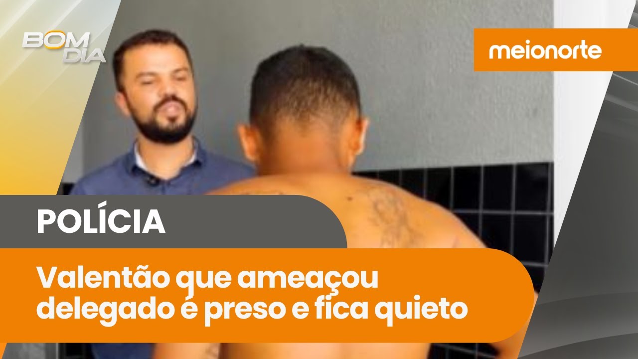 Homem que ameaçou delegado em rede social é preso e fica 