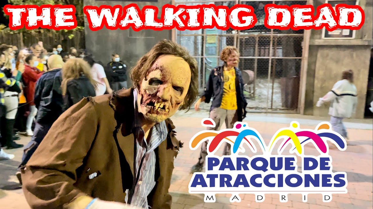 PARQUE DE ATRACCIONES DE MADRID 2021 - THE WALKING DEAD