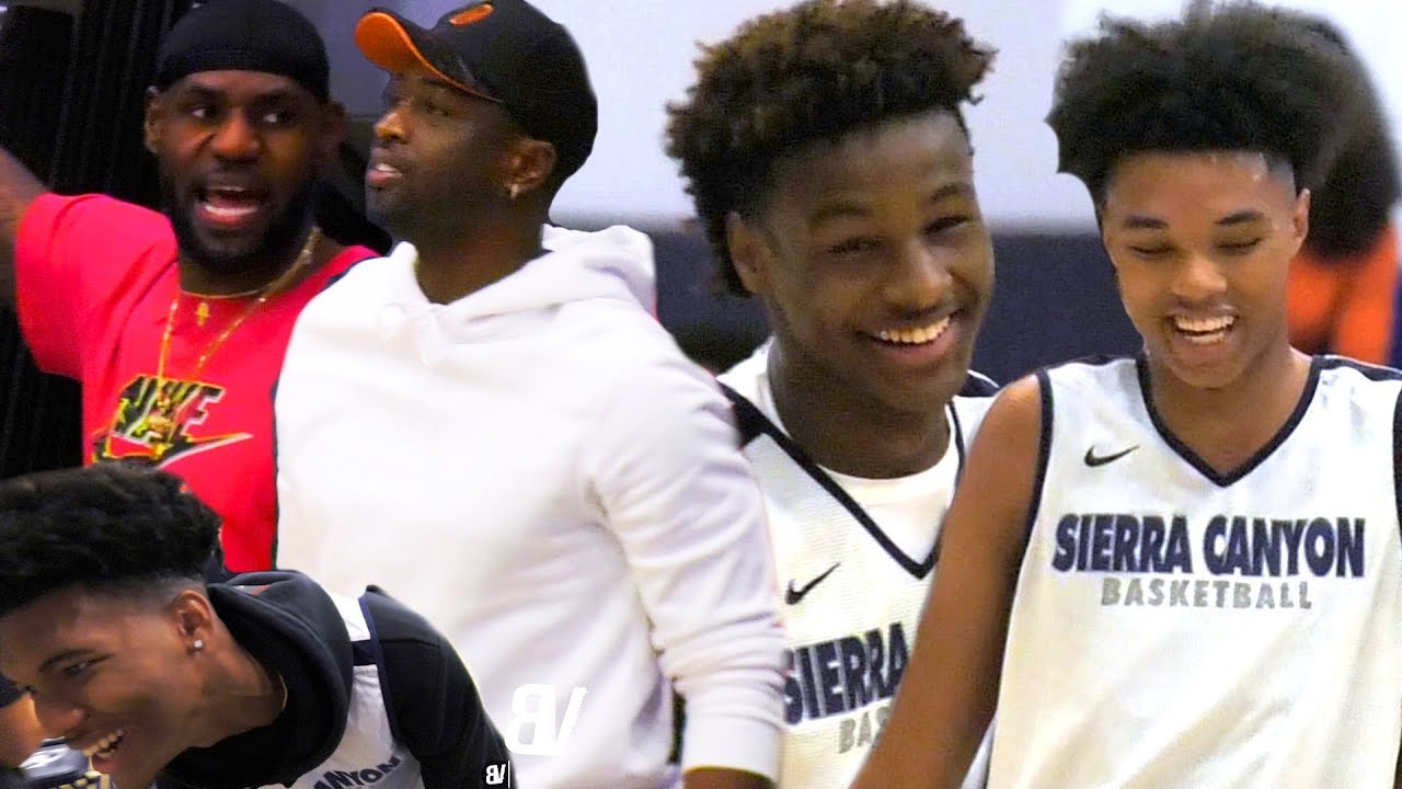 Sierra Canyon VS Hillcrest Prep: BJ Boston Is THAT MAN, Zaire Wade & Amari Bailey Give BUCKETS!