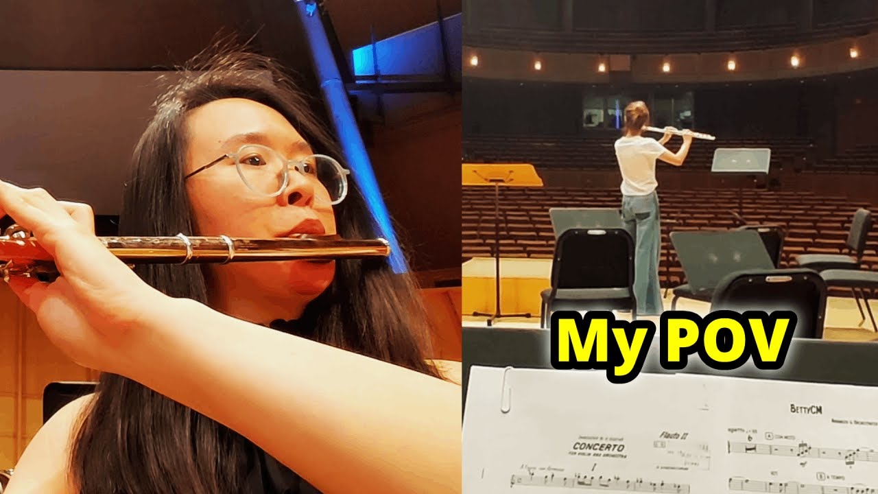 My experience playing 2nd Flute in the Vancouver Metropolitan Orchestra (and meeting Jasmine Choi!)