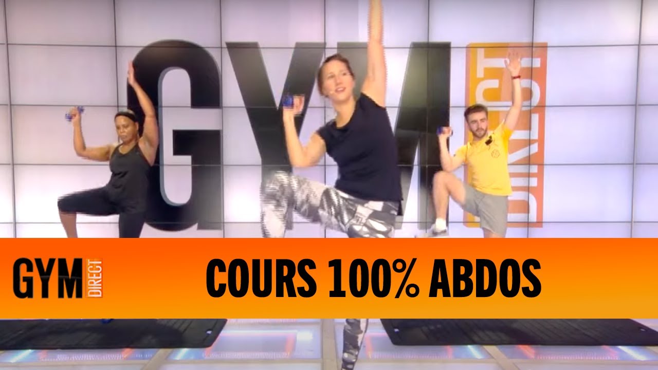 COURS 100% ABDOS - GYM DIRECT