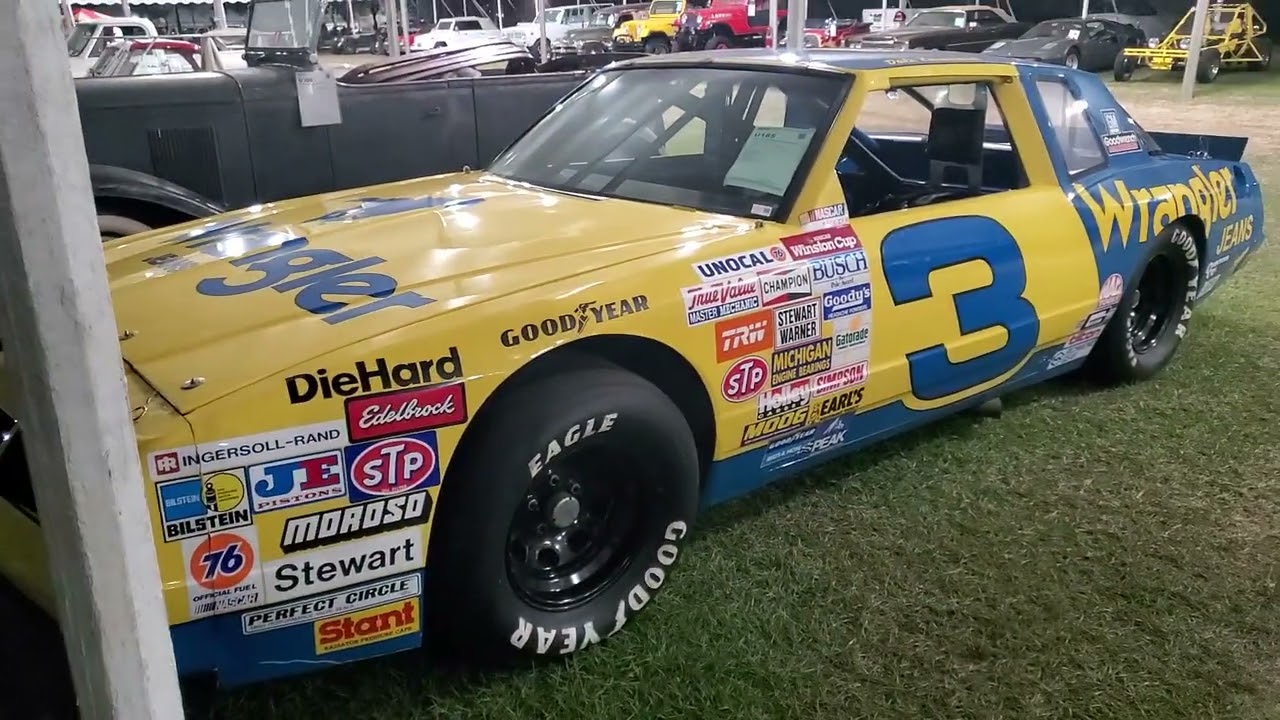 Dale Earnhardt's #3 Wrangler Monte Carlo, Mecum Auctions Kissimmee, FL. January 2025. @VectorCruise