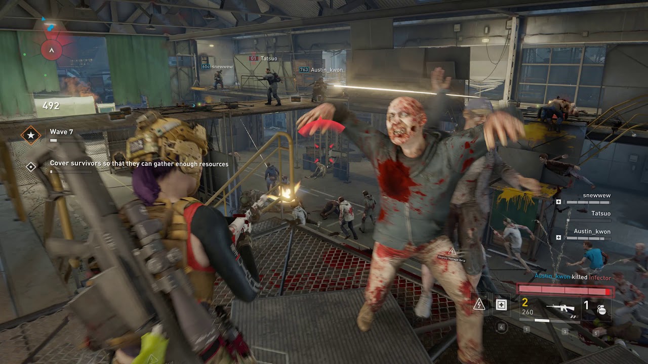 World War Z | GUNSLINGER WALKTHROUGH HORDE MODE FULL GAMEPLAY - Up to Wave 30