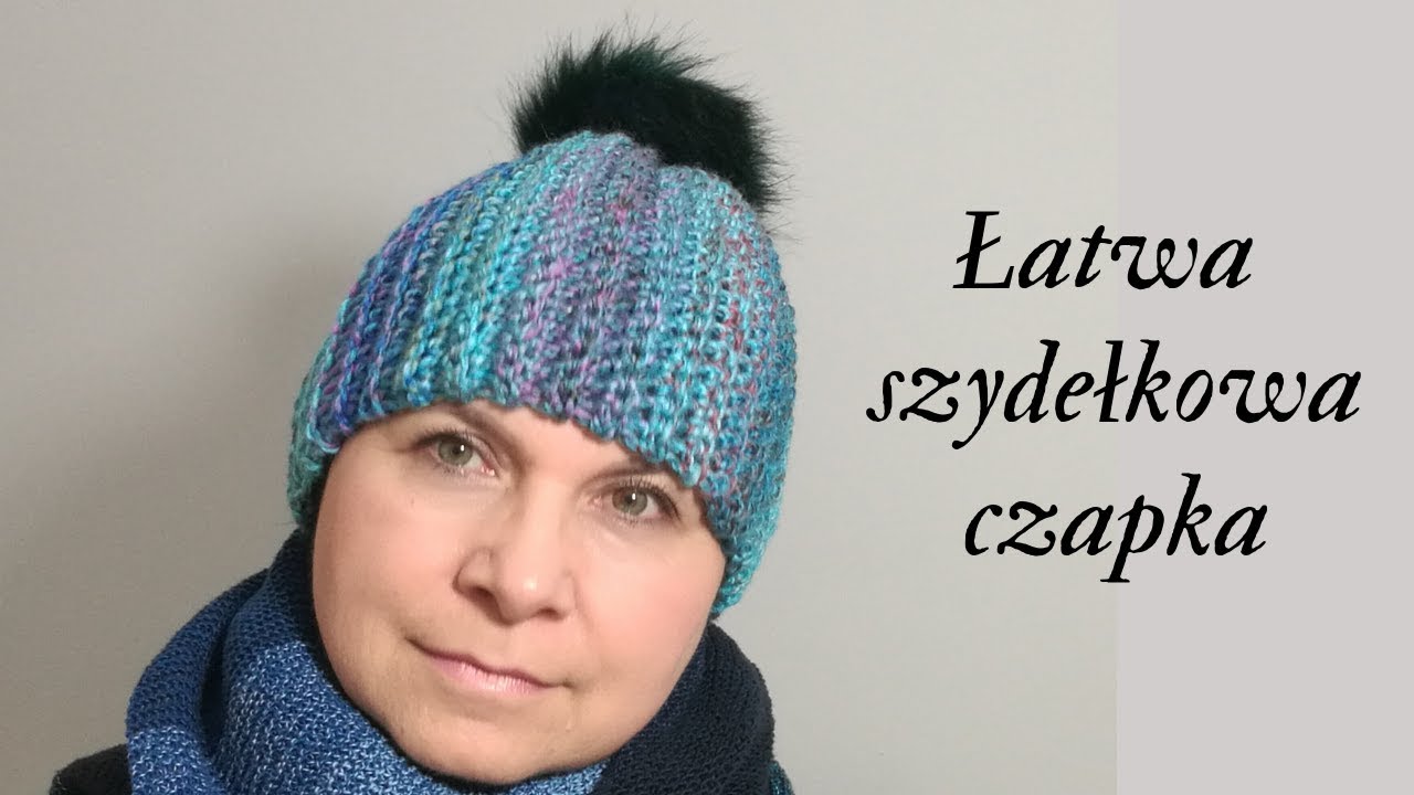 Łatwa czapka z włóczki Everest