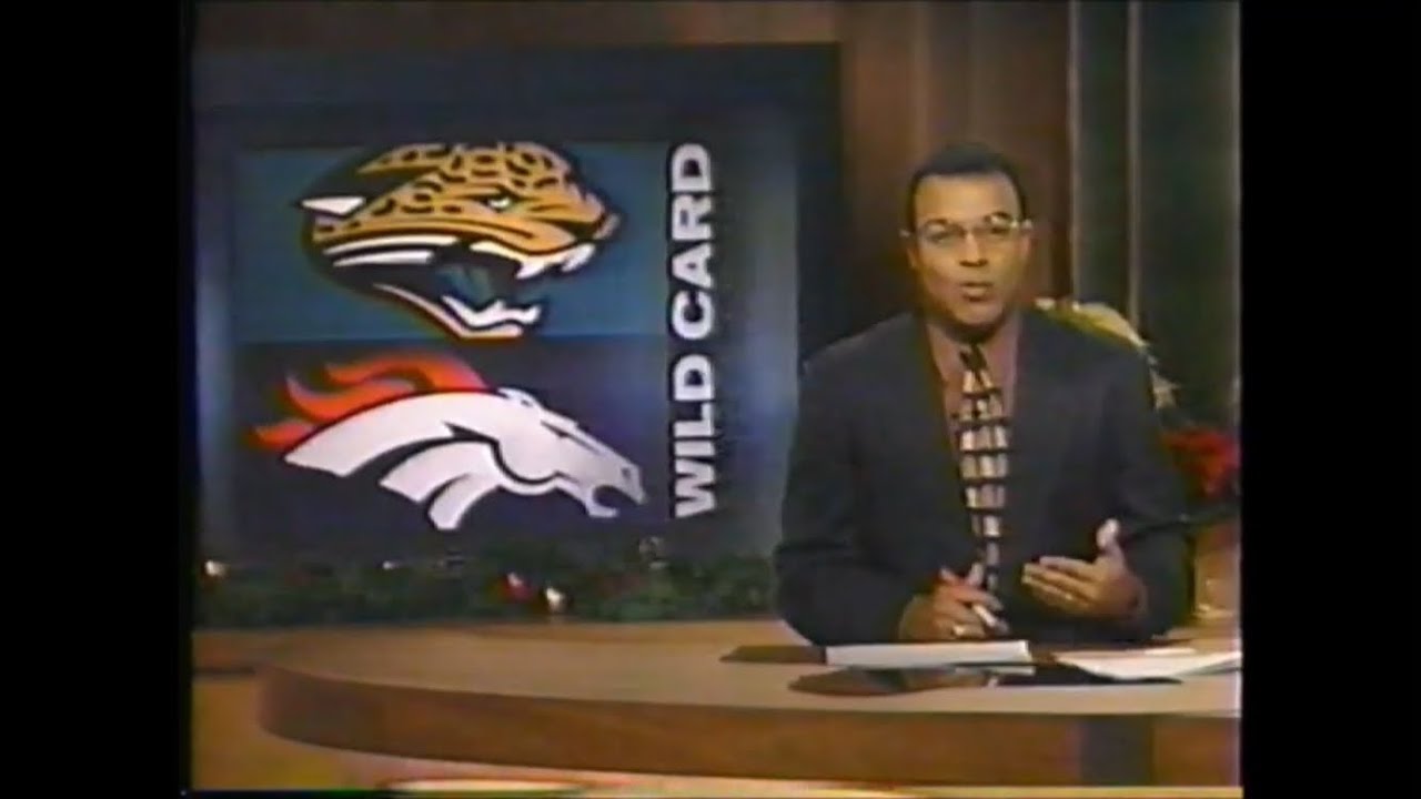 Denver Broncos Vs Jacksonville Jaguars NFL Primetime 1997 AFC Wild Card