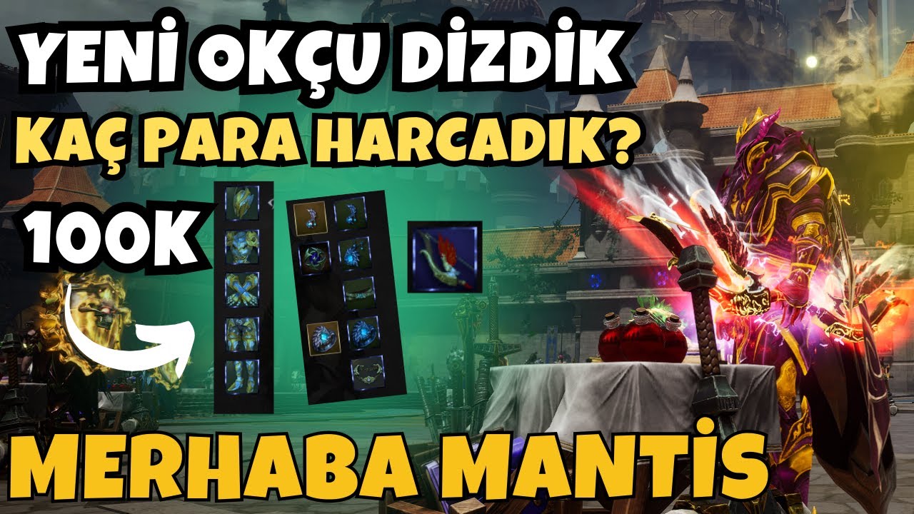 RİSE ONLİNE | MERHABA MANTİS! | YENİ OKÇUMUZU DİZDİK | HANGİ İTEME NE KADAR HARCADIK?