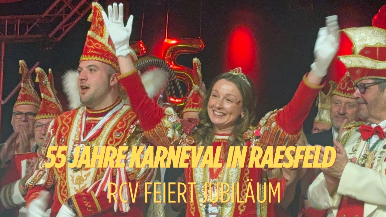 55 Jahre Karneval in Raesfeld - RCV feiert Jubiläum