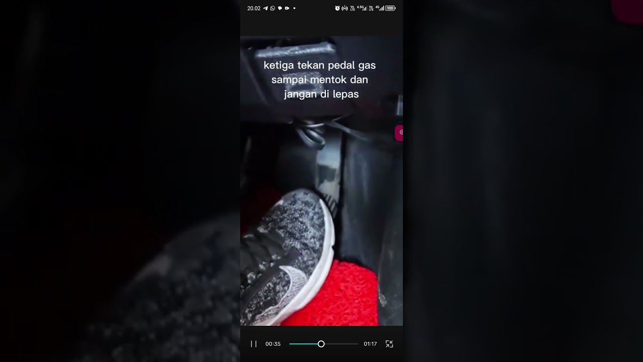 Cara turunin rpm diatas 1000 setelah di starter